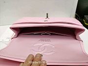 Chanel CF Lambskin Light Pink Silver bag Size 25 cm - Code CMiller for 25% off - 3