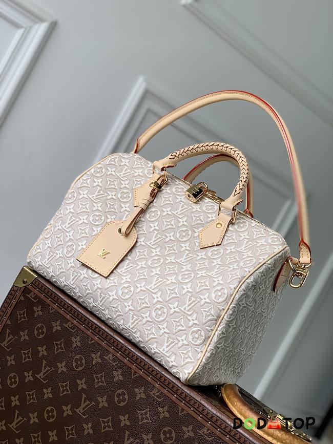 Louis Vuitton Speedy Soft 30 Monogram Peuplier bag 30x21x17cm - 1