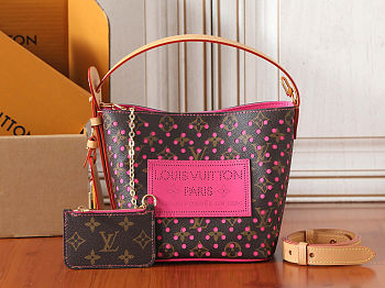 Louis Vuitton All In BB  Monogram Perfo bag size 16 x 18 x 12cm