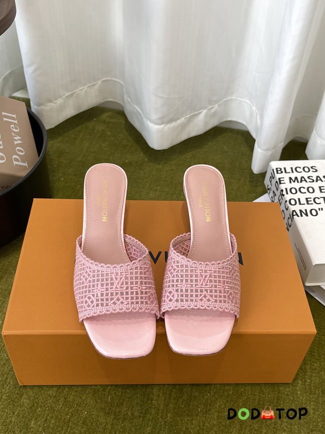 LV 6 AM Mule pink - 1