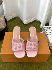 LV 6 AM Mule pink - 1