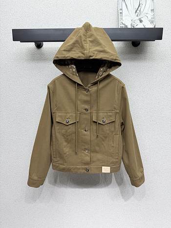 Louis Vuitton Hooded Inside-Out Monogram Jacket