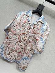 Louis Vuitton  Flower Foulard Short-Sleeved Shirt  - 3