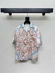 Louis Vuitton  Flower Foulard Short-Sleeved Shirt  - 4