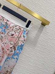 Louis Vuitton  Flower Foulard Wide-Cut Pants  - 5