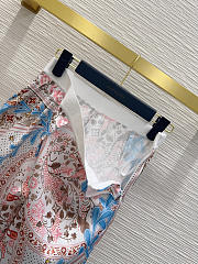 Louis Vuitton  Flower Foulard Wide-Cut Pants  - 4