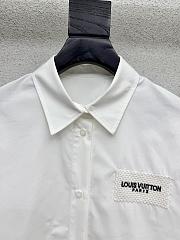 Louis Vuitton Broderie Trim Cropped Shirt - 2