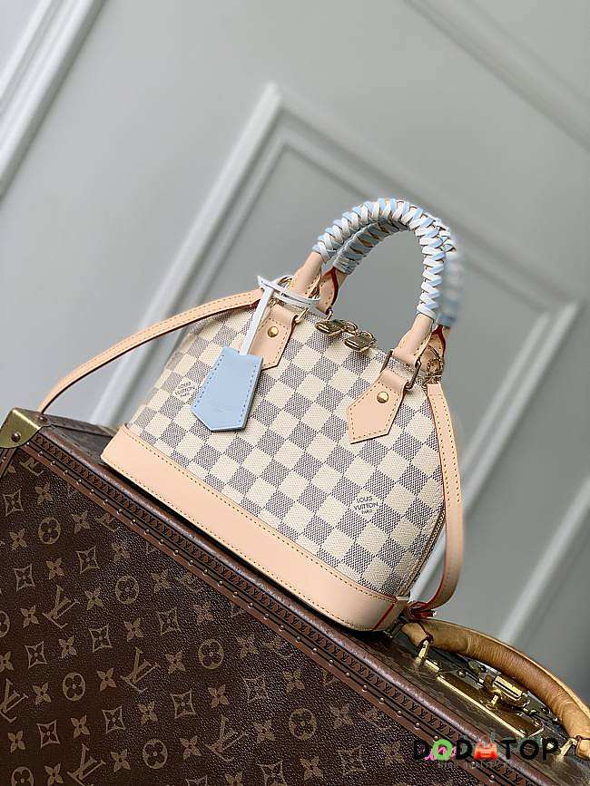 Louis Vuitton Alma BB Damier Blue Olympe 23.5x17.5x11.5cm - 1