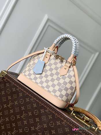 Louis Vuitton Alma BB Damier Blue Olympe 23.5x17.5x11.5cm