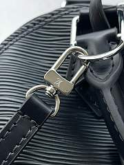 Louis Vuitton Alma BB Black Epi 23.5x17.5x11.5cm - 5