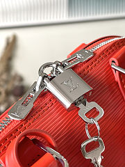 Louis Vuitton Alma BB red Epi 23.5x17.5x11.5cm  - 6