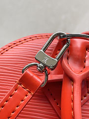 Louis Vuitton Alma BB red Epi 23.5x17.5x11.5cm  - 5