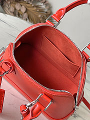 Louis Vuitton Alma BB red Epi 23.5x17.5x11.5cm  - 4