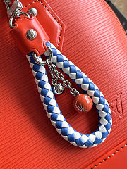 Louis Vuitton Alma BB red Epi 23.5x17.5x11.5cm  - 3