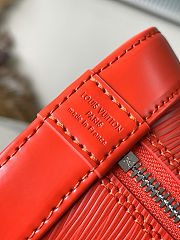 Louis Vuitton Alma BB red Epi 23.5x17.5x11.5cm  - 2