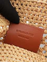 YSL Saint Laurent PANIER in raffia Natural bag 44 x 22 x 22 cm - 6