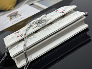Dior Mini Bag White size 21 x 11.5 x 4.5 cm - 4