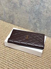 Ysl logo brown bag size 27x16x2cm - 4