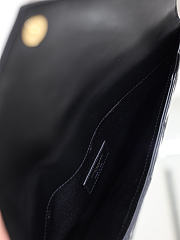 Ysl logo black bag size 27x16x2cm - 6