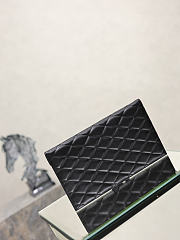 Ysl logo black bag size 27x16x2cm - 5