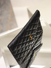 Ysl logo black bag size 27x16x2cm - 4