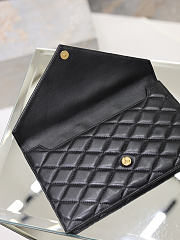 Ysl logo black bag size 27x16x2cm - 3