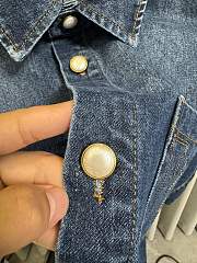 LV Short-Sleeved Denim Shirt men - 3