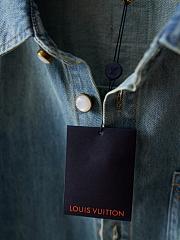 LV Short-Sleeved Denim Shirt men - 01 - 4