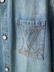 LV Short-Sleeved Denim Shirt men - 01 - 5