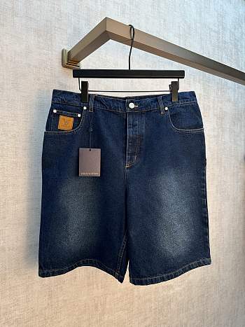 LV Denim Shorts men