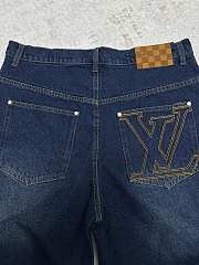 LV Denim Shorts men - 5
