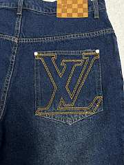 LV Denim Shorts men - 4