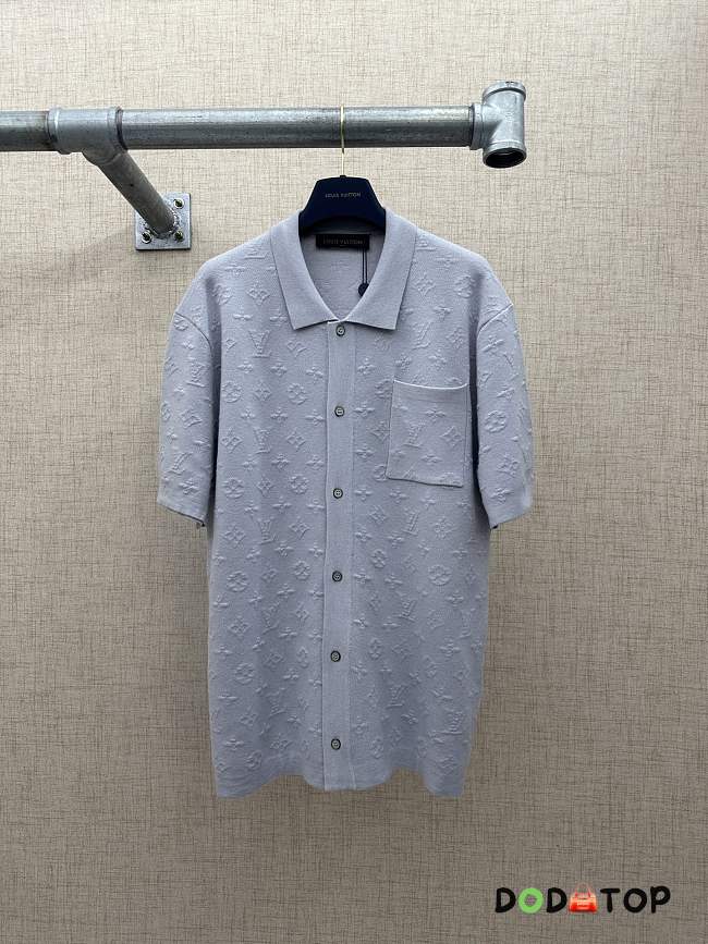 LV Monogram Short-Sleeved Shirt men  - 1