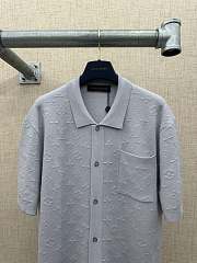LV Monogram Short-Sleeved Shirt men  - 4