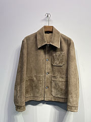 LV Light Suede Workwear Jacket men - 1