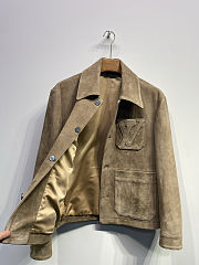 LV Light Suede Workwear Jacket men - 6