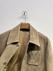 LV Light Suede Workwear Jacket men - 2