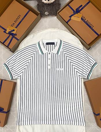 LV Short-Sleeved Tennis Polo Shirt men