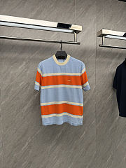 LV Striped Short-Sleeved T-Shirt men  - 1