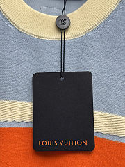 LV Striped Short-Sleeved T-Shirt men  - 5