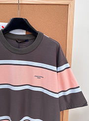 LV Striped Short-Sleeved T-Shirt men -01 - 5