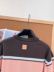 LV Striped Short-Sleeved T-Shirt men -01 - 2