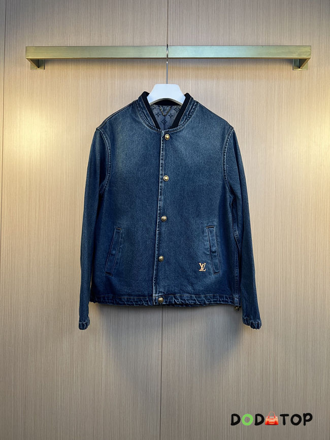 LV Denim Coach Jacket men - 1