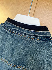 LV Denim Coach Jacket men - 4