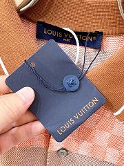 LV Damier Striped Polo Shirt men - 5