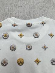 LV Overprinted Monogram Jacquard T-Shirt Men - 6