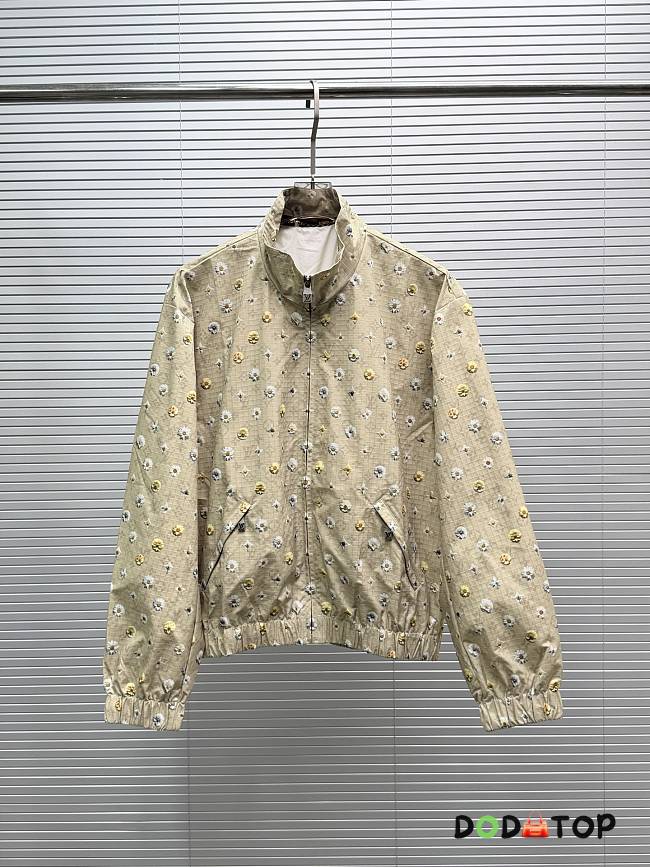 LV Monogram Printed Track Top men - 1