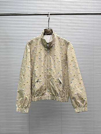 LV Monogram Printed Track Top men