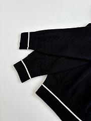 LV Silk Blend Cable V-Neck Pullover MEN - 5