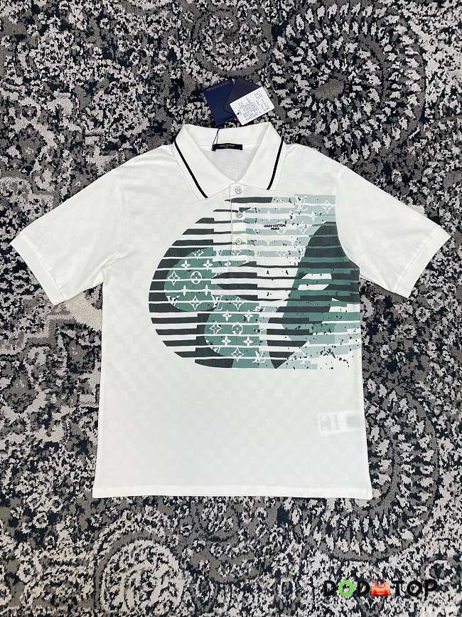 LV Short-Sleeved Polo Shirt men  - 1
